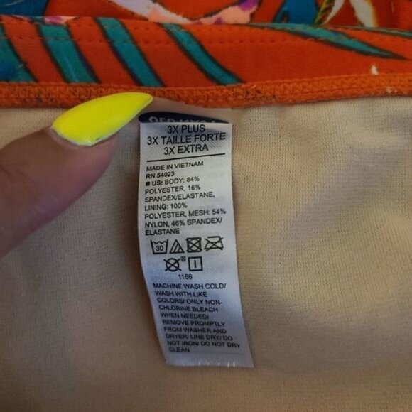 Old Navy high waisted swim bottoms 3x - Picture 5 of 5